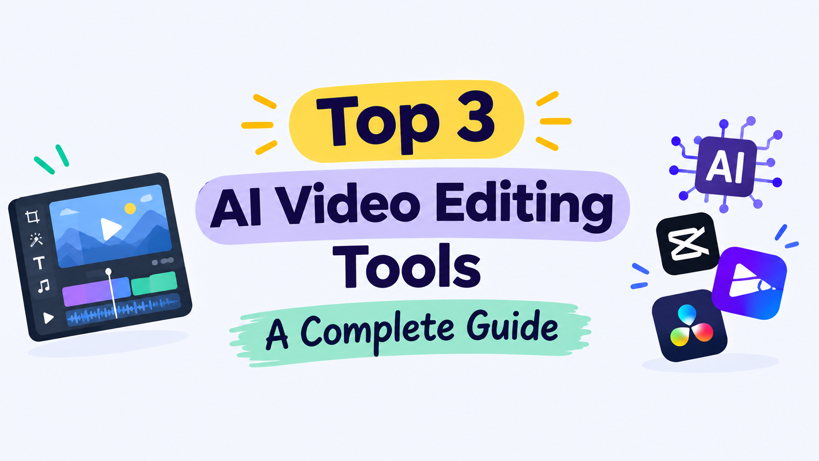 Top 3 AI Video Editing Tools: A Complete Guide